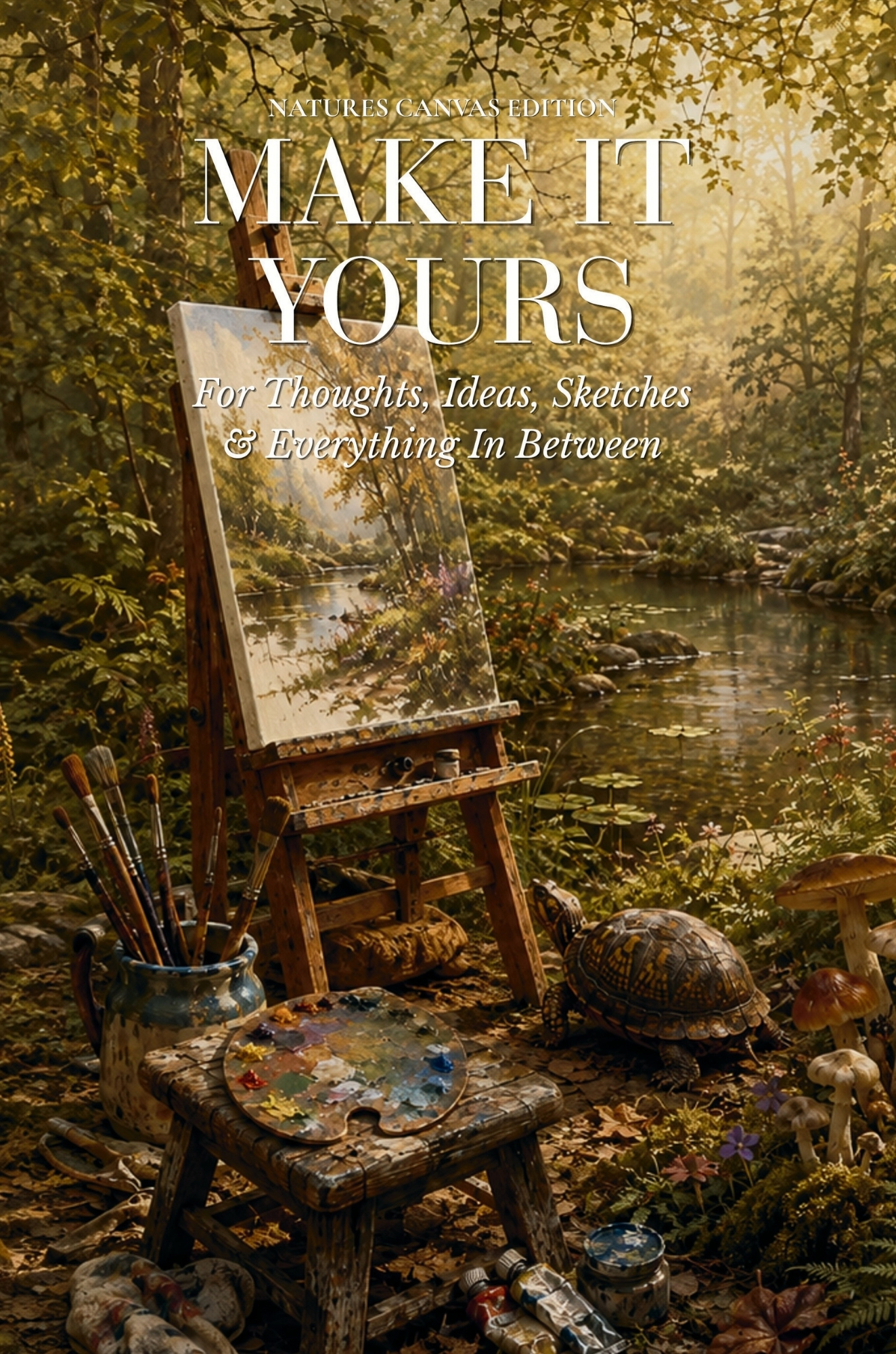 Nature's Canvas edition of Make It Yours journal